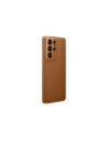 Etui Samsung Galaxy S21 Ultra EF-VG998LA brązowy/brown Leather Cover