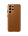 Hurtownia GSM - Etui Samsung Galaxy S21 Ultra EF-VG998LA brązowy/brown Leather Cover - SMG355BR - {ean13} - Hurt