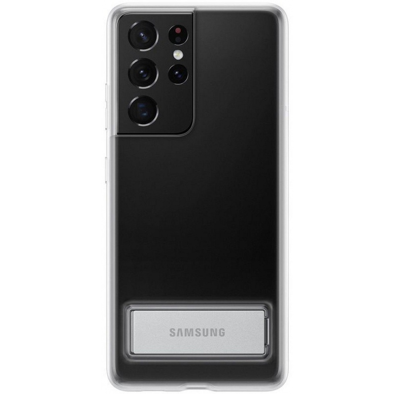 Samsung Distributor - 8806090962479 - SMG315CL - Samsung Galaxy S21 Ultra EF-JG998CT Transparent Clear Standing Cover - B2B homescreen