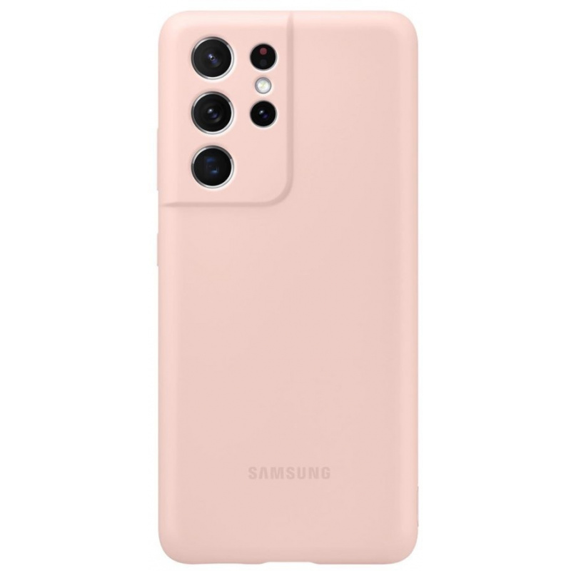 Hurtownia Samsung - 8806090843945 - SMG339PNK - Etui Samsung Galaxy S21 Ultra EF-PG998TP różowy/pink Silicone Cover - B2B homescreen