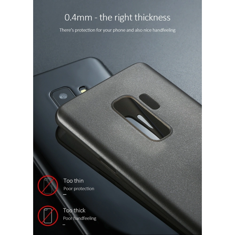 Hurtownia GSM - Case Benks Lollipop 0.4mm Galaxy S9 Transparent Weiß - BKS164WHT - {ean13} - Hurt