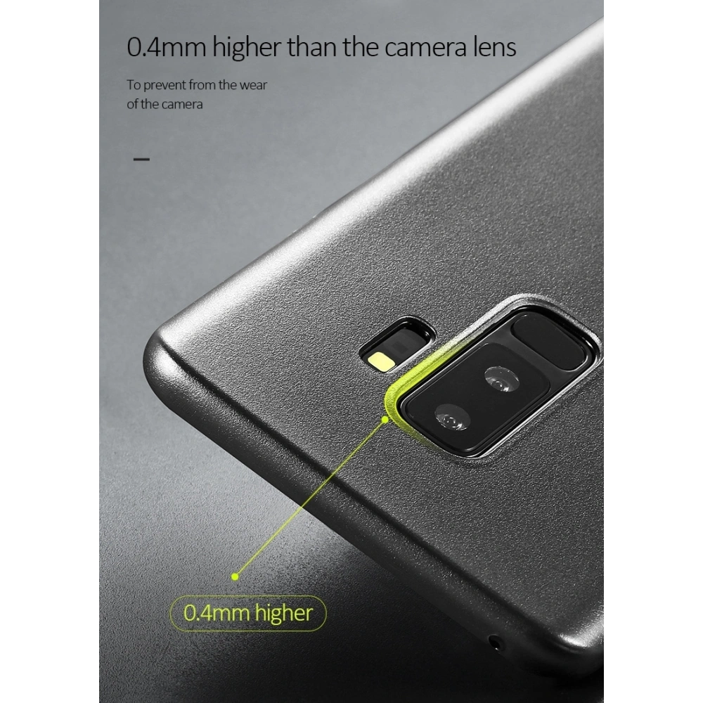 Hurtownia GSM - Case Benks Lollipop 0.4mm Galaxy S9 Transparent Weiß - BKS164WHT - {ean13} - Hurt