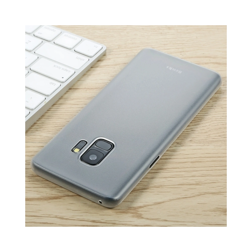 Hurtownia GSM - Case Benks Lollipop 0.4mm Galaxy S9 Transparent Weiß - BKS164WHT - {ean13} - Hurt