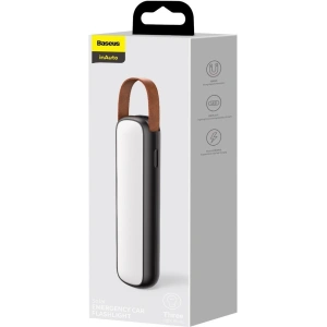 Wholesale Baseus Solar Emergency Car Flashlight (black) - BSU2009BLK - {ean13} - Hurt