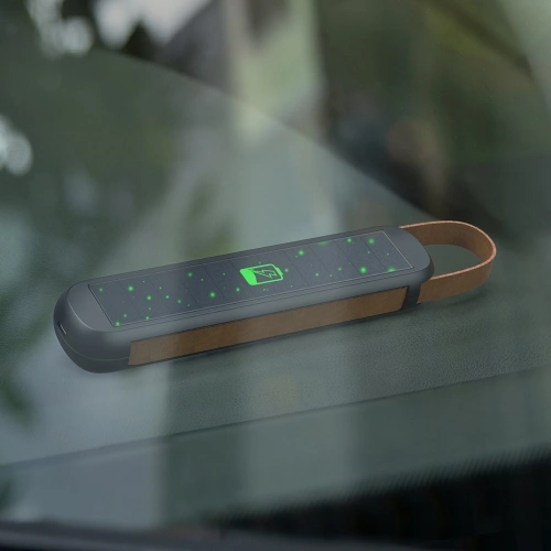 Solarna lampka Baseus Emergency Car Flashlight (czarna)