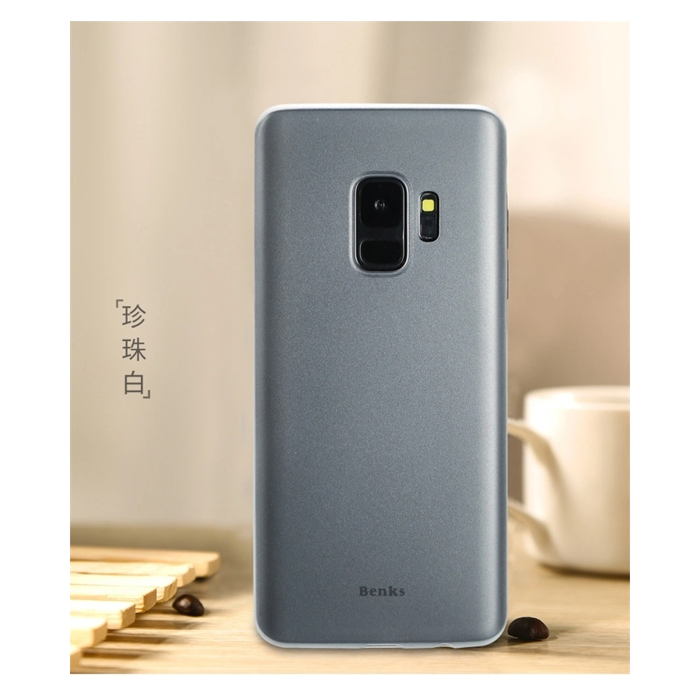 Hurtownia GSM - Case Benks Lollipop 0.4mm Galaxy S9 Transparent Weiß - BKS164WHT - {ean13} - Hurt