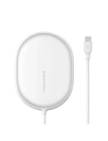 Baseus Light wireless induction charger for iPhone 12, 15W (white)