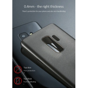Wholesale Benks Lollipop 0.4mm Galaxy S9 Plus Smoke Black - BKS165SM - {ean13} - Hurt