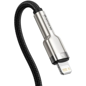 Kabel USB-C do Lightning Baseus Cafule, PD, 20W, 1m (czarny)