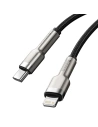 Hurtownia GSM - Kabel USB-C do Lightning Baseus Cafule, PD, 20W, 1m (czarny) - BSU2015BLK - {ean13} - Hurt