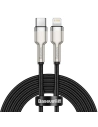 Kabel USB-C do Lightning Baseus Cafule, PD, 20W, 2m (czarny)