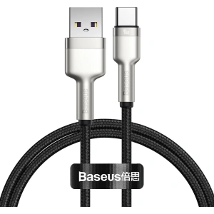 Kabel USB do USB-C Baseus Cafule, 40W, 1m (czarny)