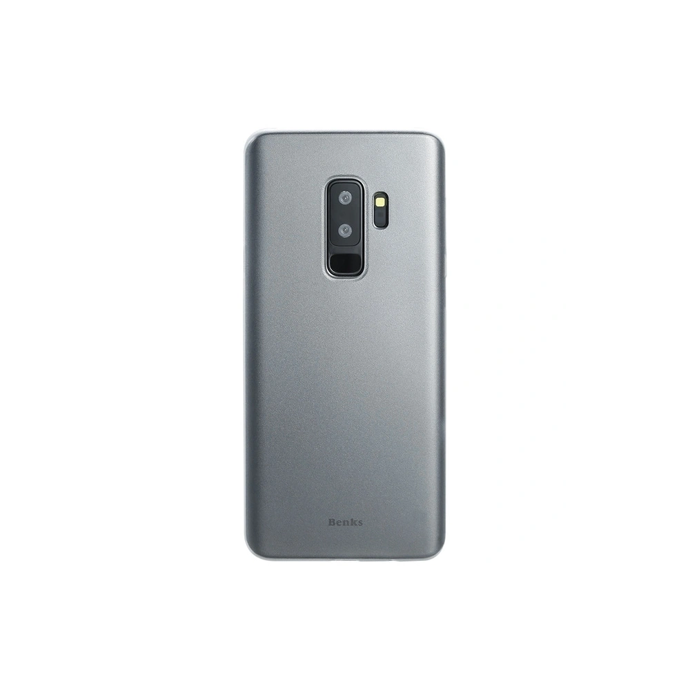 Hurtownia GSM - Etui Benks Lollipop 0.4mm Galaxy S9 Plus Transparentní Bílá - BKS165WHT - {ean13} - Hurt
