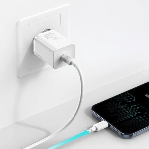 Ładowarka sieciowa Baseus Super Si Quick Charger 1C 20W (biała)