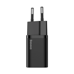 Hurtownia GSM - Ładowarka sieciowa Baseus Super Si Quick Charger 1C 20W z przewodem USB-C do Lightning 1m (czarna) - BSU2027BLK - {ean13} - Hurt