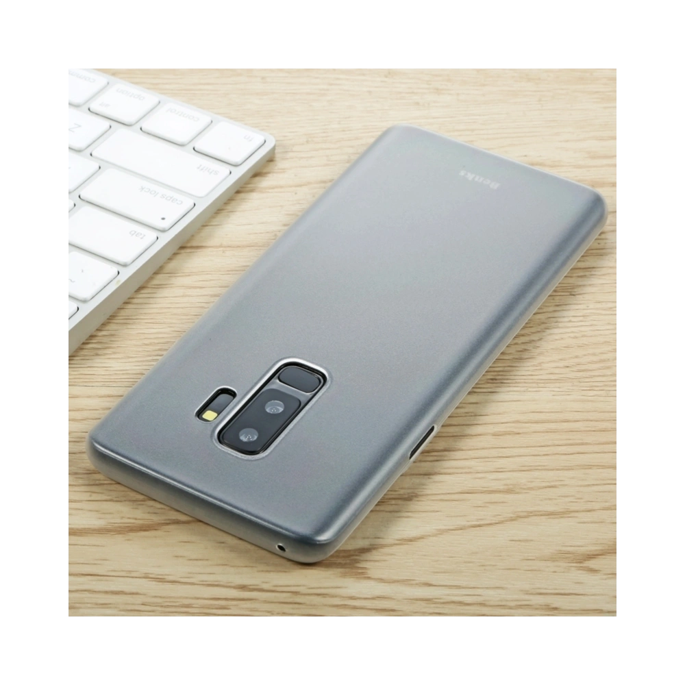 Hurtownia GSM - Etui Benks Lollipop 0.4mm Galaxy S9 Plus Transparentní Bílá - BKS165WHT - {ean13} - Hurt