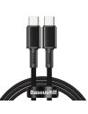 USB-C to USB-C Cable Baseus High Density Braided, 100W, 2m (Black)