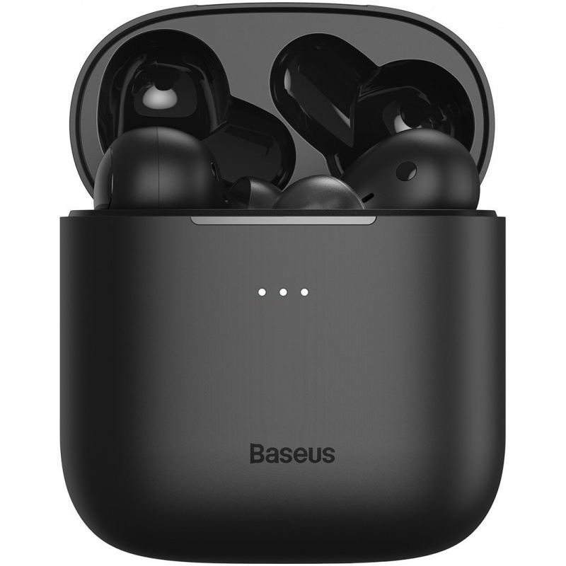 Baseus Distributor - 6953156223462 - BSU2030BLK - Baseus Encok W06 TWS headphones, Bluetooth 5.0, aptX, inductive charging (black) - B2B homescreen