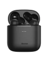 Słuchawki TWS Baseus Encok W06, Bluetooth 5.0, aptX, ładowanie indukcyjne (czarne)