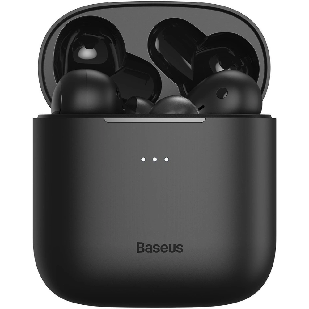 Hurtownia GSM - Słuchawki TWS Baseus Encok W06, Bluetooth 5.0, aptX, ładowanie indukcyjne (czarne) - BSU2030BLK - {ean13} - Hurt