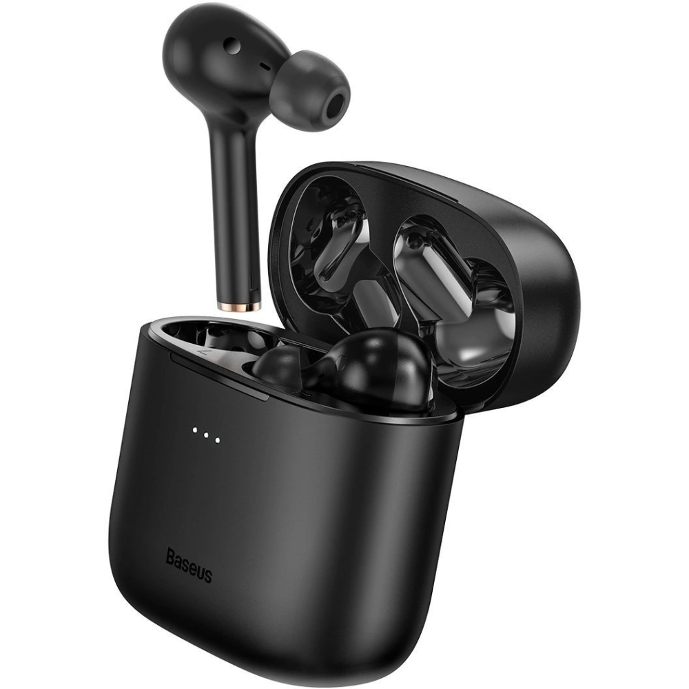 Hurtownia GSM - Słuchawki TWS Baseus Encok W06, Bluetooth 5.0, aptX, ładowanie indukcyjne (czarne) - BSU2030BLK - {ean13} - Hurt