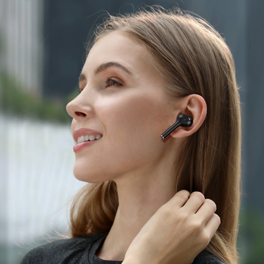 Hurtownia GSM - Słuchawki TWS Baseus Encok W06, Bluetooth 5.0, aptX, ładowanie indukcyjne (czarne) - BSU2030BLK - {ean13} - Hurt