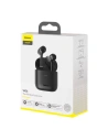 Hurtownia GSM - Słuchawki TWS Baseus Encok W06, Bluetooth 5.0, aptX, ładowanie indukcyjne (czarne) - BSU2030BLK - {ean13} - Hurt