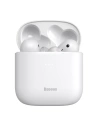 Baseus Encok W06 TWS headphones, Bluetooth 5.0, aptX, inductive charging (white)