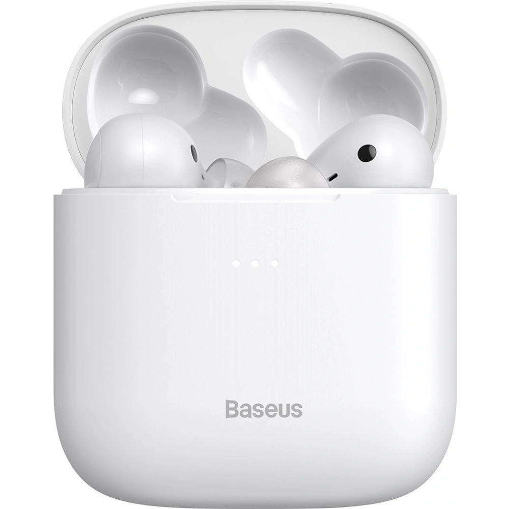 Hurtownia GSM - Słuchawki TWS Baseus Encok W06, Bluetooth 5.0, aptX, ładowanie indukcyjne (białe) - BSU2031WHT - {ean13} - Hurt
