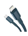Hurtownia GSM - Kabel USB-C do Lightning Baseus High Density Braided, 20W, 5A, PD, 1m (niebieski) - BSU2037BLU - {ean13} - Hurt