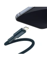 Wholesale Baseus High Density Braided Cable Type-C to Lightning, PD, 20W, 1m (blue) - BSU2037BLU - {ean13} - Hurt