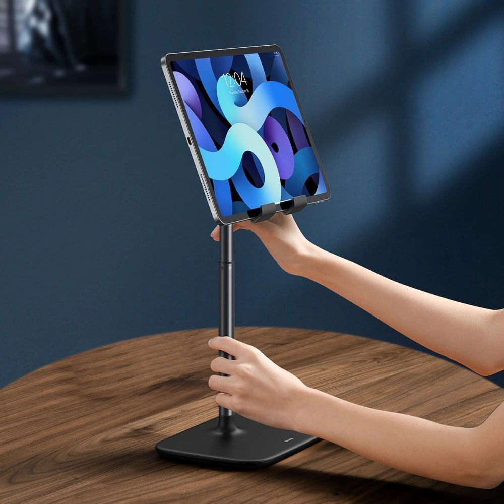 Wholesale Baseus Phone/Tablet telescopic stand (black) - BSU2038BLK - {ean13} - Hurt