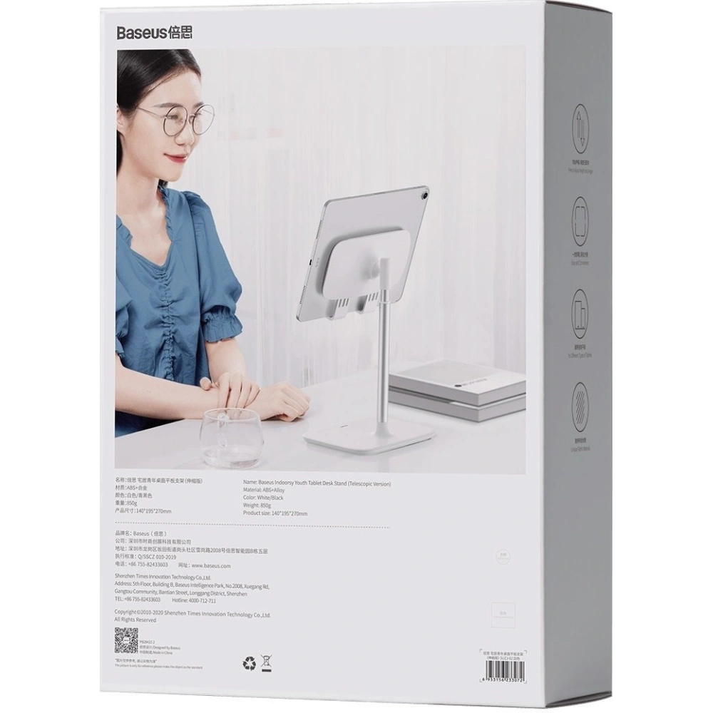 Hurtownia GSM - Podstawka stojak uchwyt teleskopowy Baseus na telefon/tablet (czarny) - BSU2038BLK - {ean13} - Hurt