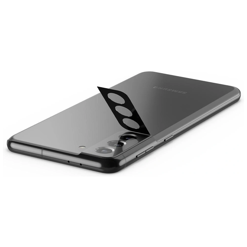 Hurtownia GSM - Szkło hartowane na aparat Spigen Optik Camera Lens Samsung Galaxy S21+ Plus Black - SPN1476BLK - {ean13} - Hurt