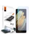 Szkło hartowane z klejem UV Spigen Glas.TR Platinum Samsung Galaxy S21 Ultra