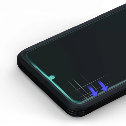 Szkło hartowane z klejem UV Spigen Glas.TR Platinum Samsung Galaxy S21 Ultra