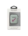 Wholesale Guess GUACA2LSVSBF Apple AirPods cover blue fuschia Silicone Vintage - GUE867BLUFCS - {ean13} - Hurt