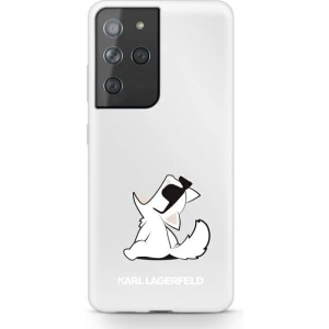 Hurtownia GSM - Etui Karl Lagerfeld KLHCS21LCFNRC Samsung Galaxy S21 Ultra hardcase transparent Choupette Fun - KLD442CL - {ean13} - Hurt
