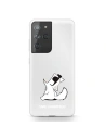 Wholesale Karl Lagerfeld KLHCS21LCFNRC Samsung Galaxy S21 Ultra hardcase transparent Choupette Fun - KLD442CL - {ean13} - Hurt