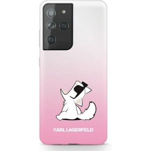 Hurtownia GSM - Etui Karl Lagerfeld KLHCS21LCFNRCPI Samsung Galaxy S21 Ultra hardcase różowy/pink Choupette Fun - KLD443PNK - {ean13} - Hurt