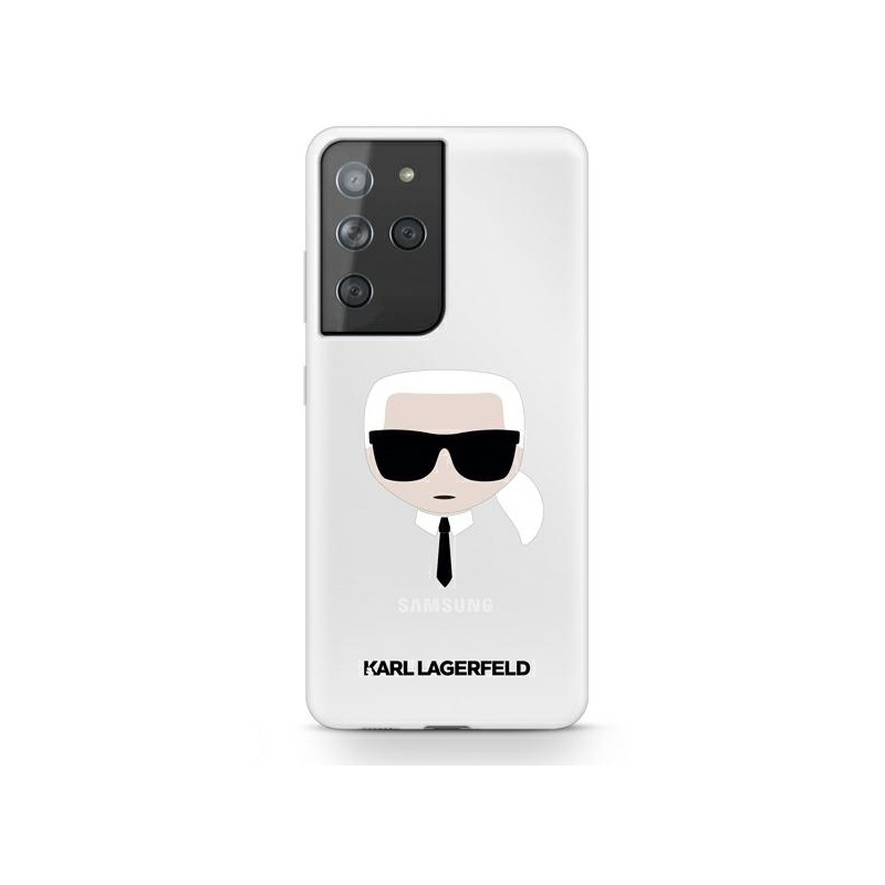 Hurtownia Karl Lagerfeld - 3700740496923 - KLD444CL - Etui Karl Lagerfeld KLHCS21LKTR Samsung Galaxy S21 Ultra hardcase Transparent Karl`s Head - B2B homescreen