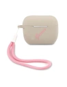 Etui Guess GUACAPLSVSGP Apple AirPods Pro cover szaro różowy/grey pink Silicone Vintage