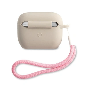 Hurtownia GSM - Etui Guess GUACAPLSVSGP Apple AirPods Pro cover szaro różowy/grey pink Silicone Vintage - GUE872GRYPNK - {ean13} - Hurt