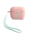 Hurtownia GSM - Etui Guess GUACAPLSVSPG Apple AirPods Pro cover różowo zielony/pink green Silicone Vintage - GUE873PNKGRN - {ean13} - Hurt