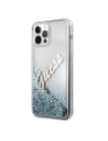 Hurtownia GSM - Etui Guess GUHCP12LGLVSBL Apple iPhone 12 Pro Max niebieski/blue hardcase Glitter Vintage Script - GUE874BLU - {ean13} - Hurt