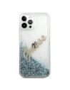 Hurtownia GSM - Etui Guess GUHCP12LGLVSBL Apple iPhone 12 Pro Max niebieski/blue hardcase Glitter Vintage Script - GUE874BLU - {ean13} - Hurt