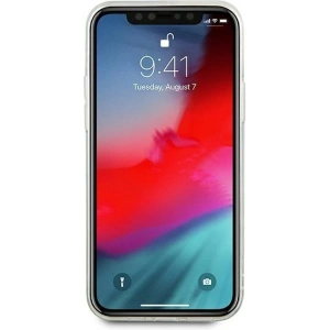 Wholesale Guess GUHCP12LGLVSBL Apple iPhone 12 Pro Max blue hardcase Glitter Vintage Script - GUE874BLU - {ean13} - Hurt