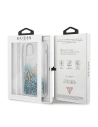 Wholesale Guess GUHCP12LGLVSBL Apple iPhone 12 Pro Max blue hardcase Glitter Vintage Script - GUE874BLU - {ean13} - Hurt