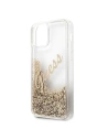 Hurtownia GSM - Etui Guess GUHCP12LGLVSGO Apple iPhone 12 Pro Max złoty/gold hardcase Glitter Vintage Script - GUE875GLD - {ean13} - Hurt