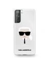 Hurtownia GSM - Etui Karl Lagerfeld KLHCS21MKTR Samsung Galaxy S21+ Plus hardcase Transparent Karl`s Head - KLD450CL - {ean13} - Hurt